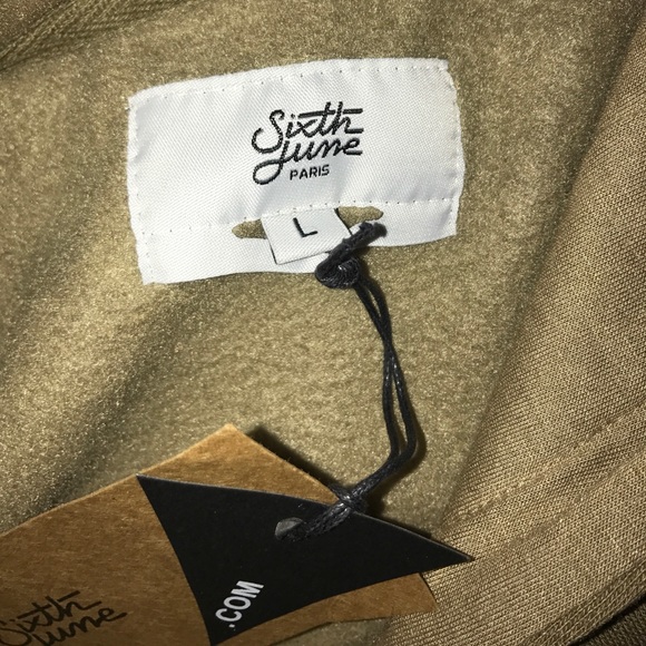 Sixth June Paris Hoodie Sweatshirt Large - Picture 5 of 7